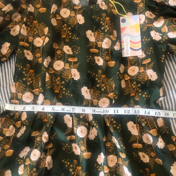 NWT Supayana Montreal fall mushroom dress size medium - Picture 3 of 7